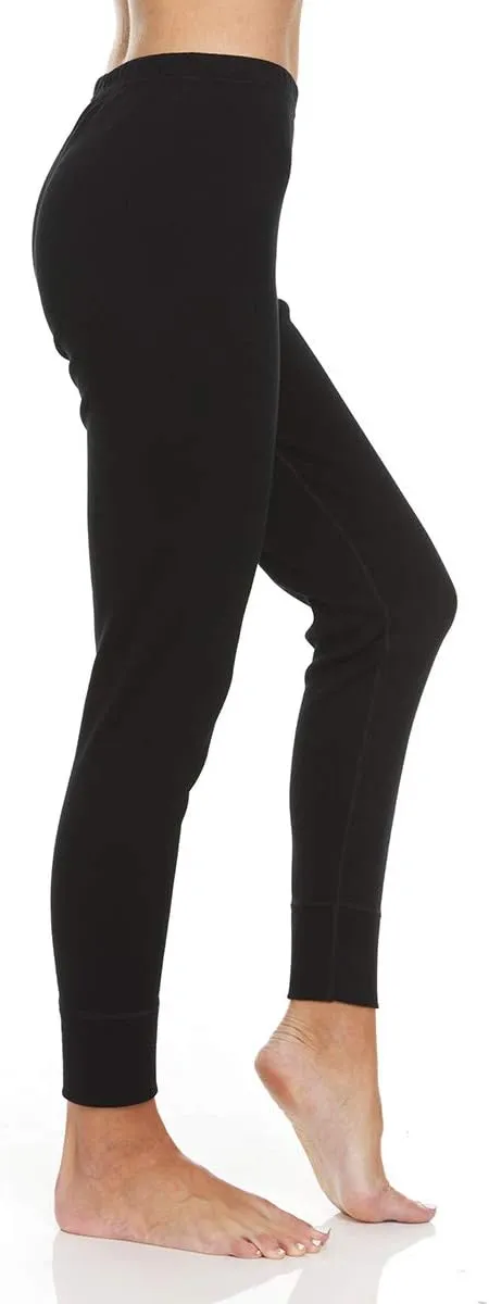 100% Merino Wool Women's Base Layer Bottoms - Thermal Underwear - No Itch Renewable Fabric