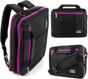 11 12 Inch Laptop Bag for Latitude 5285 7200 7210, 7030 Rugged Extreme 7320 Detachable, for 100e 300e 500e Series