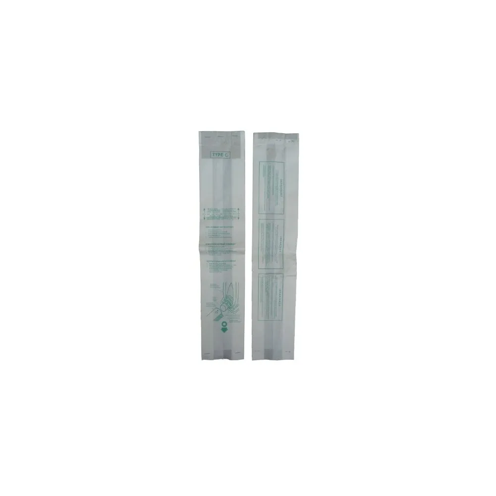 12 Hoover Type C Vacuum Bags for Convertible Upright, Bottom Fill Convertible, Lightweight, O/S Vacuum Cleaners, 43