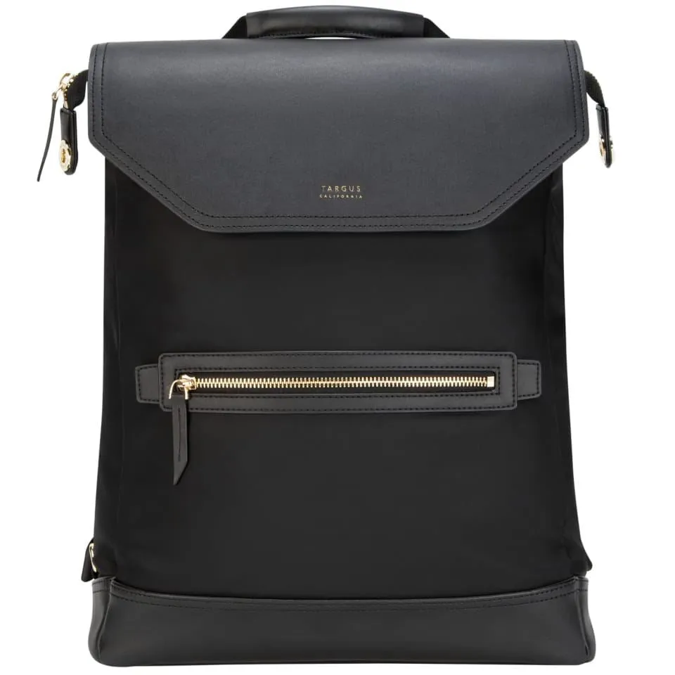 15" Newport Convertible 2-in-1 Messenger Backpack (Black)