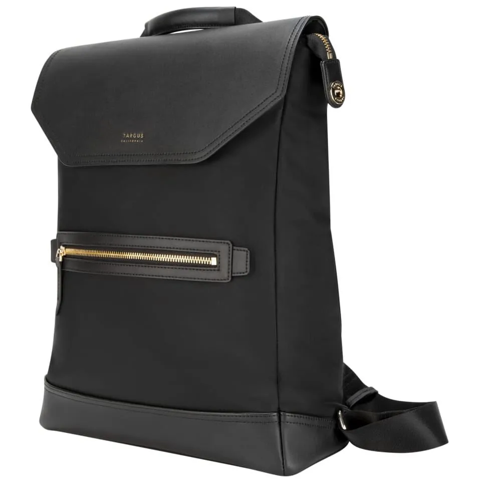 15" Newport Convertible 2-in-1 Messenger Backpack (Black)