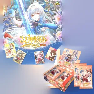 180PCS Goddess Story TCG Collection Cards Goddess Story Can Collect CCG Poker Transaction Cards Game Cards That Can Be Exchanged for Gifts Gift for Friend Family Couple Members Booster(12-2)
