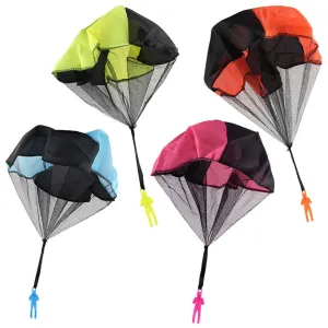 1PCS Hand Throwing kids Mini Play Parachute Toy Kids Outdoor Games