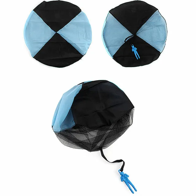 1PCS Hand Throwing kids Mini Play Parachute Toy Kids Outdoor Games