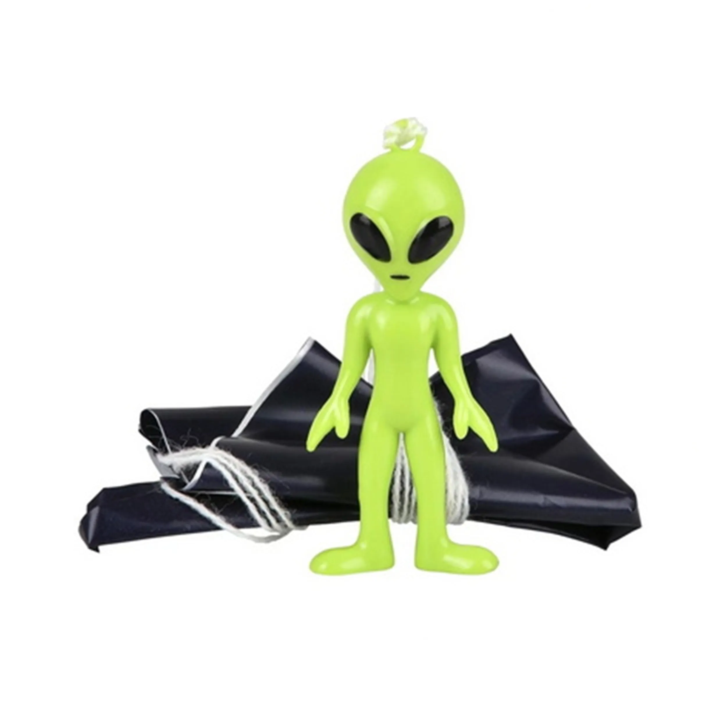 2.25" Alien Paratrooper – Wholesale Parachute Drop Toy  (Sold By 48 PCS)