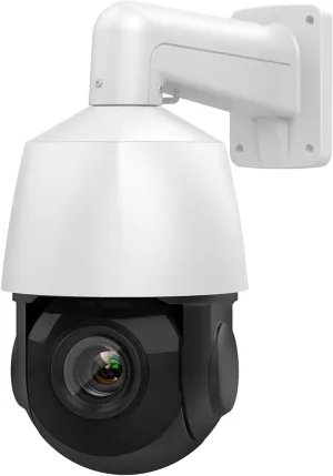 4K 8MP PTZ POE IP Camera Outdoor,18X Optical Zoom,Human Auto Tracking,Human/Vehicle Detection,Two-Way Talk,328ft IR Night Vision,PTZ Security Camera with SD slot up to 512GB,Compatible for Hik vision