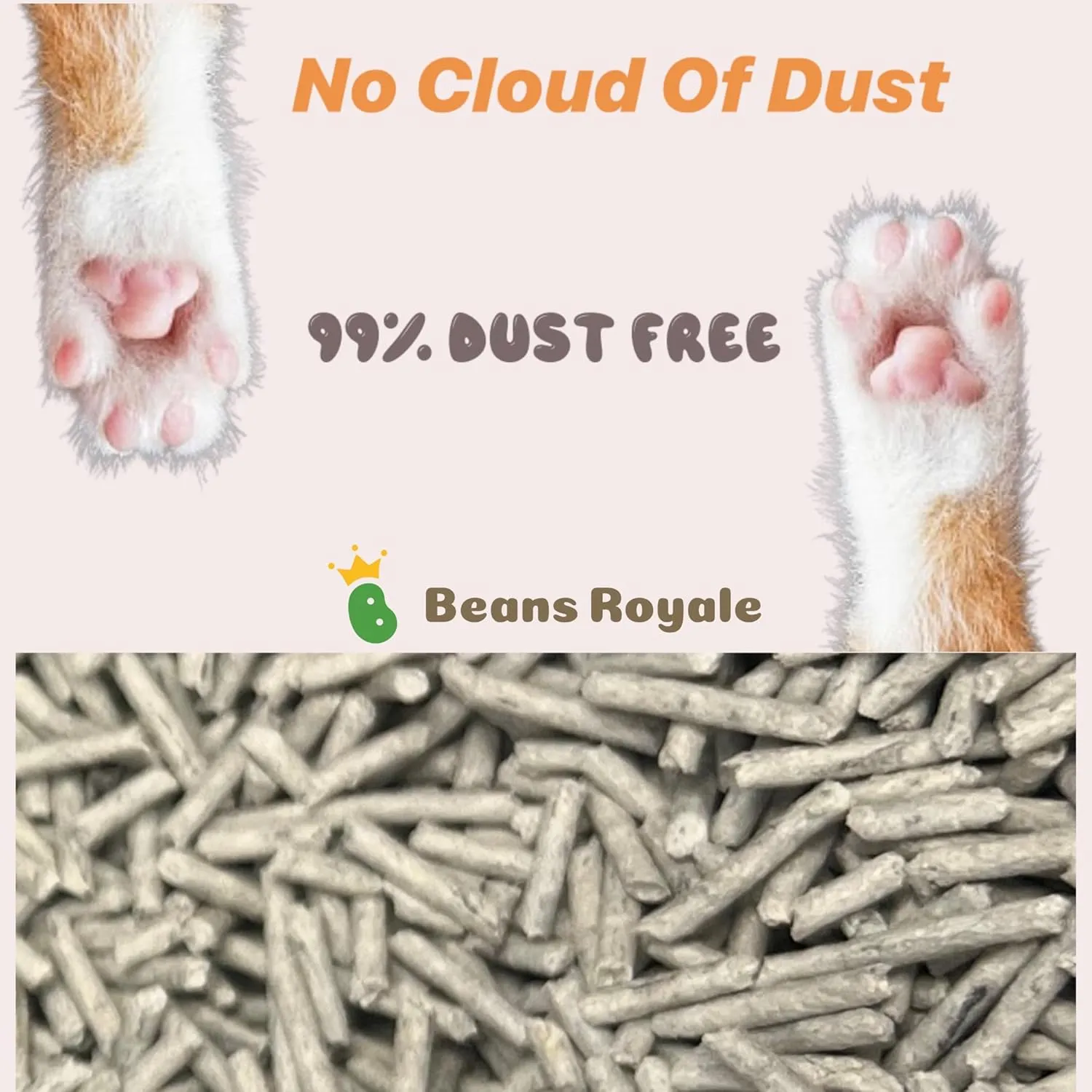 4pcs Pack (6L x 4) Tofu Cat Litter, Clumping Kitty Litter, Flushable,Pea Fiber,Dust Free, Odor Control, Low Tracking, Lightweight (Activated Carbon 4 Packs)