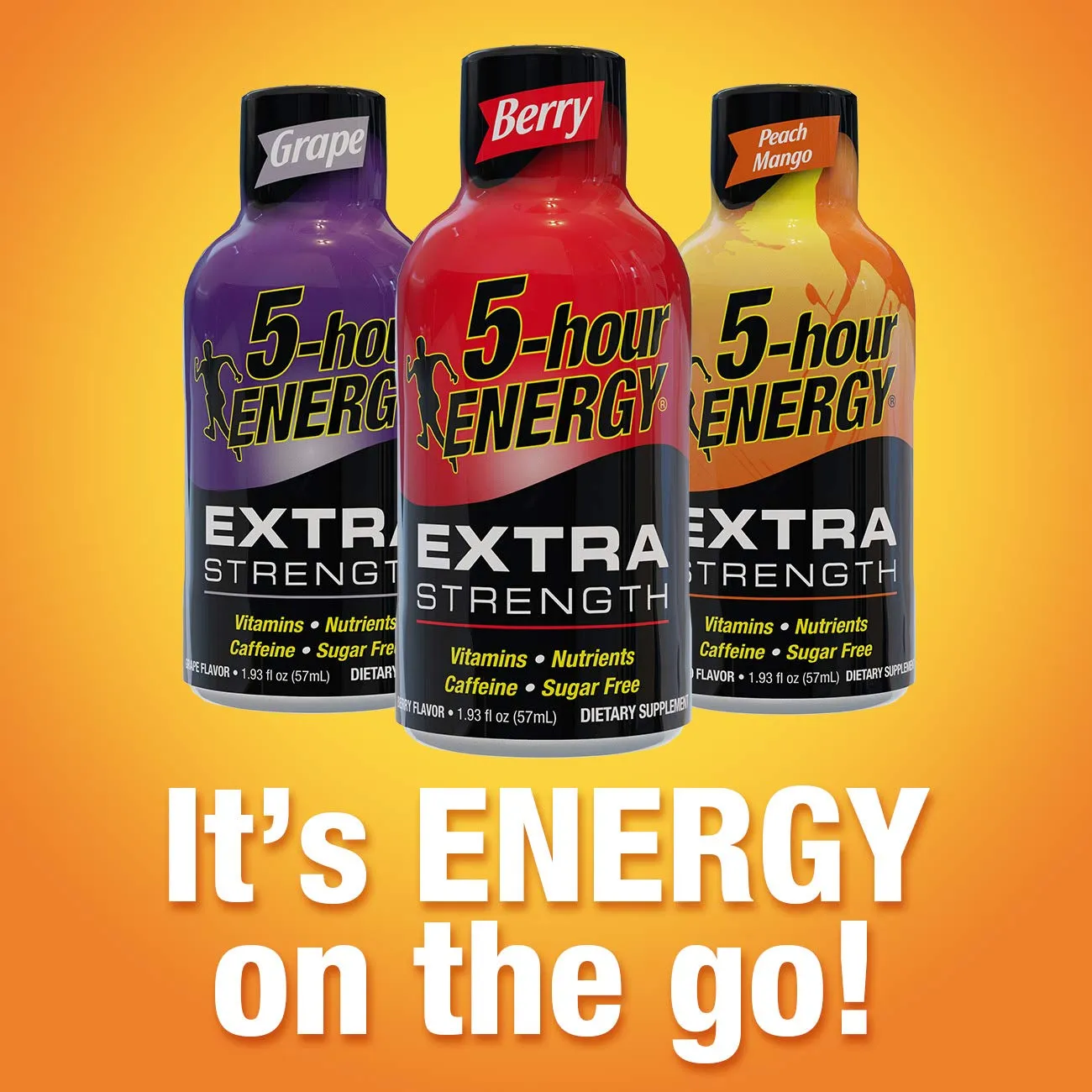 5-hour ENERGY® Shot, Extra Strength, Sour Apple, 1.93 oz.