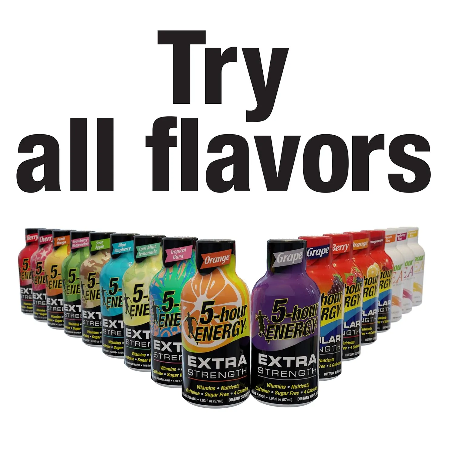 5-hour ENERGY® Shot, Extra Strength, Sour Apple, 1.93 oz.
