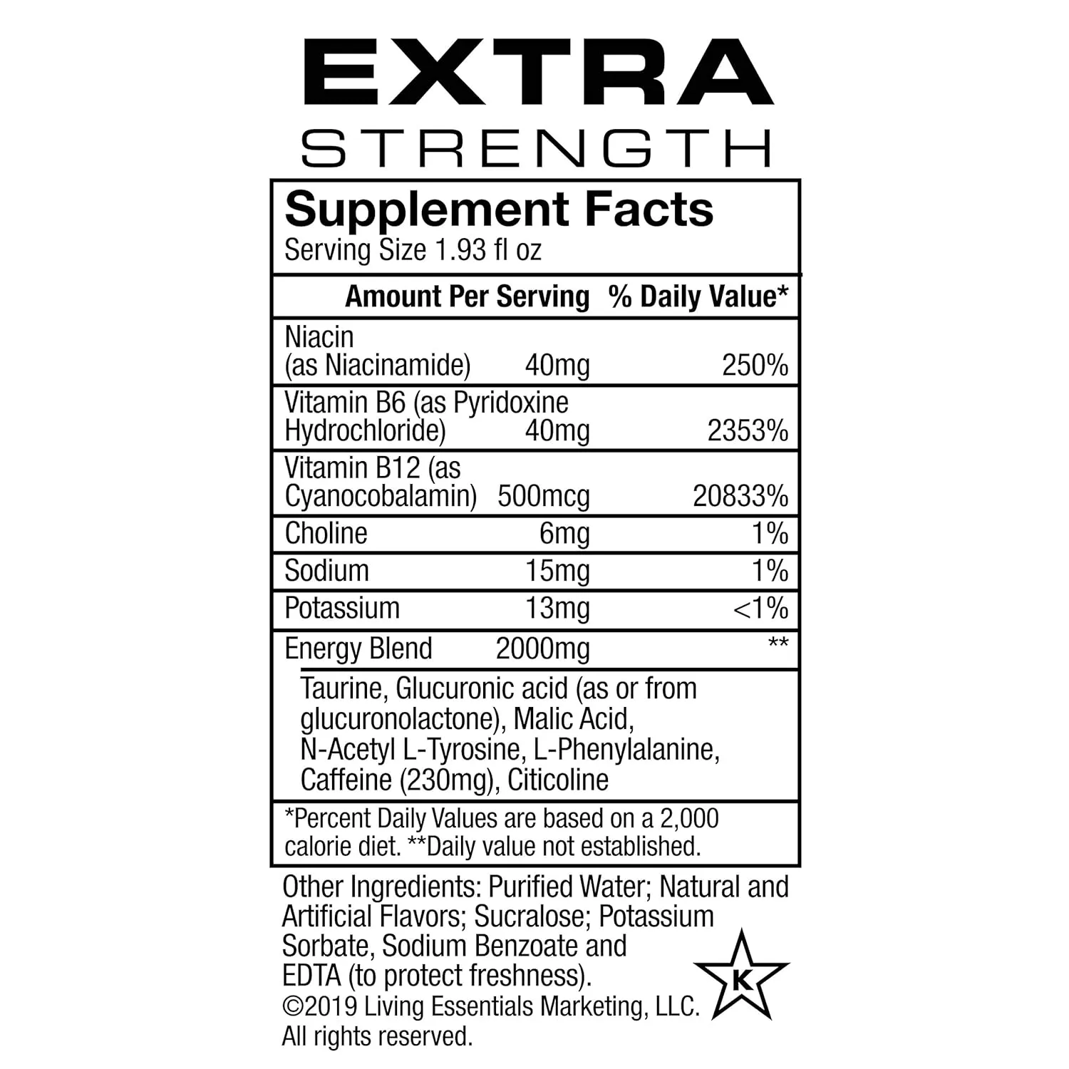 5-hour ENERGY® Shot, Extra Strength, Sour Apple, 1.93 oz.