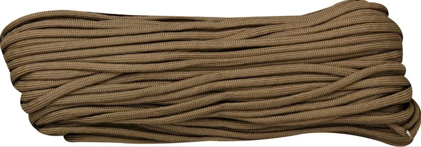 550 Parachute Cord, 100ft Brown Colour RG027H