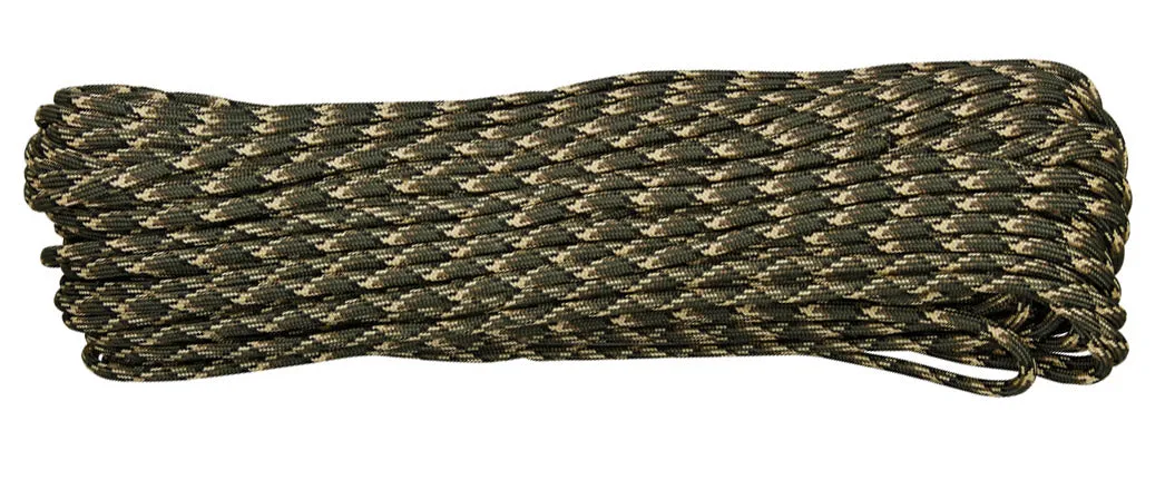 550 Parachute Cord, 100ft Camo Colour RG1028H