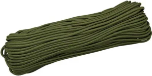 550 Parachute Cord, 100ft Camo Green Colour RG1060H