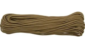 550 Parachute Cord, 100ft Coyote Colour RG1024H