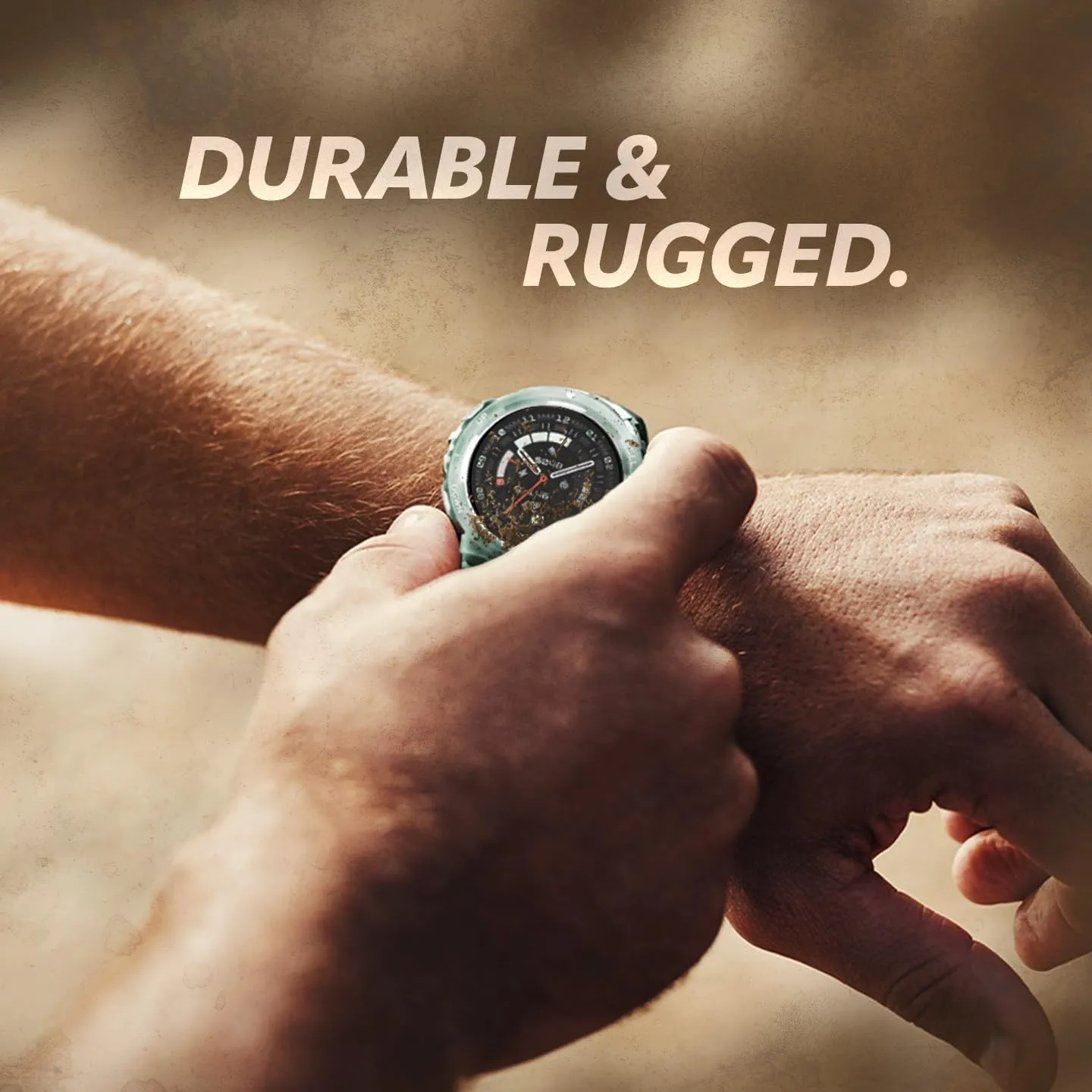 Amazfit Active Edge Smart Watch 46 mm, Rugged Fitness Watch, GPS, AI Health Coach, 16-Day Battery, 130  Sports Modes, Activity Trackers and Smartwatches Android and iPhone Compatible, Mint Green