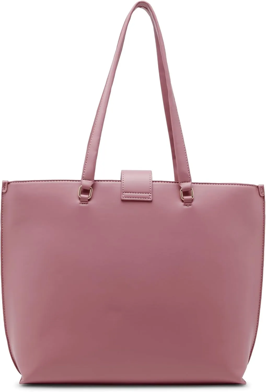 Anne Klein Large Tote with Enamel Turn Lock