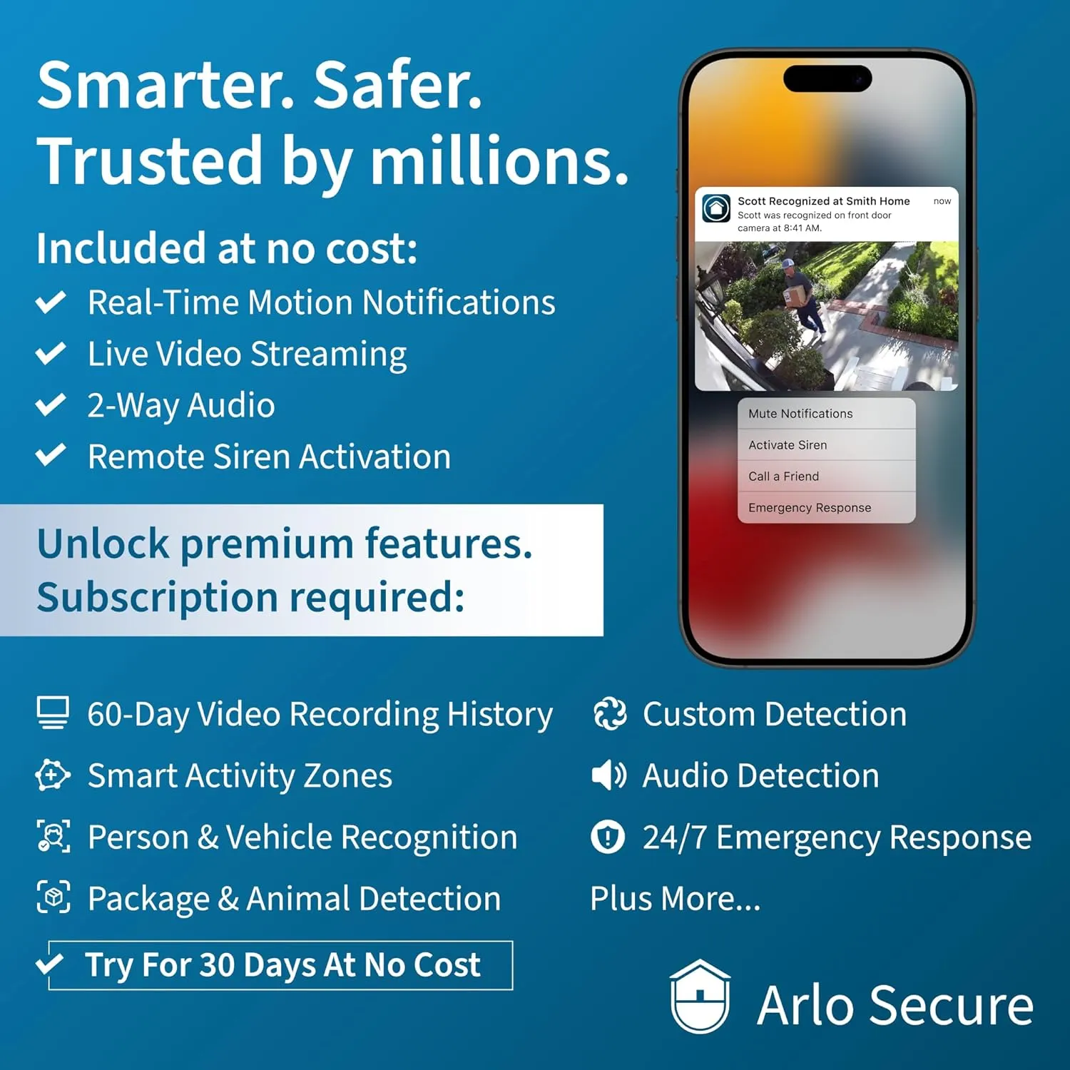 Arlo Go 2 1080p Security Camera | Outdoor | No Power or WiFi Required, Wireless Cellular, Color Night Vision, Rechargable Battery, 2-Way Audio, LTE or Wi-Fi Capability, SIM Card Sold Separately