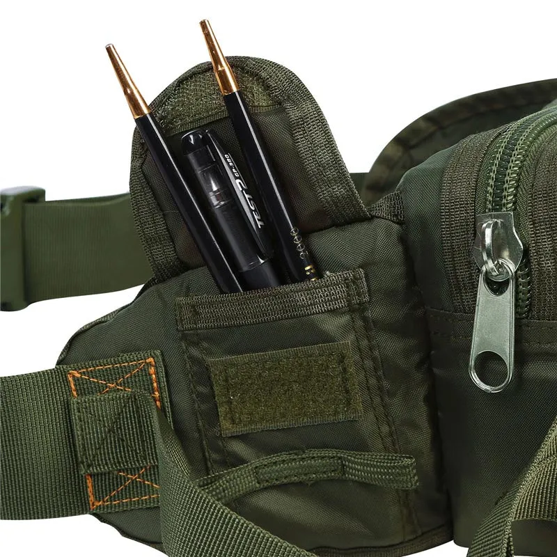 ARMYCAMO | Wolfwarriorx | L&Q army  Tactical Parachute Waist Pack Running Bag