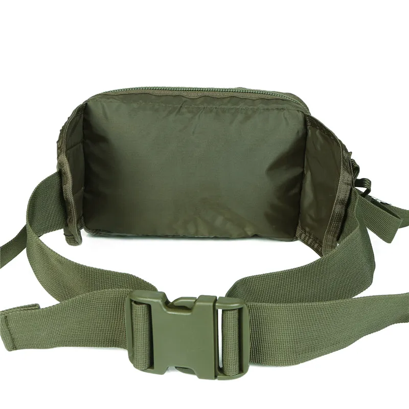 ARMYCAMO | Wolfwarriorx | L&Q army  Tactical Parachute Waist Pack Running Bag