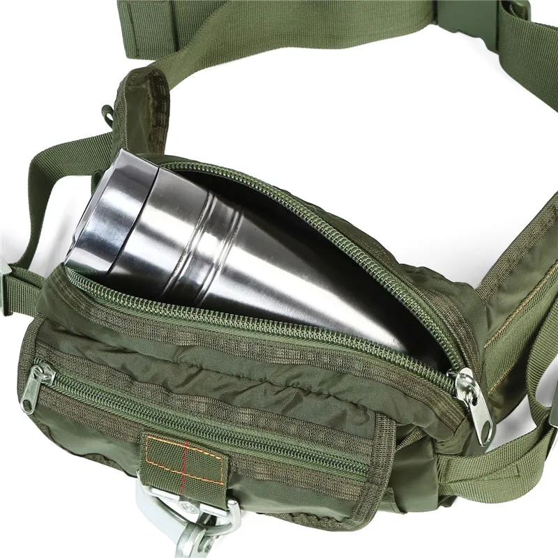 ARMYCAMO | Wolfwarriorx | L&Q army  Tactical Parachute Waist Pack Running Bag
