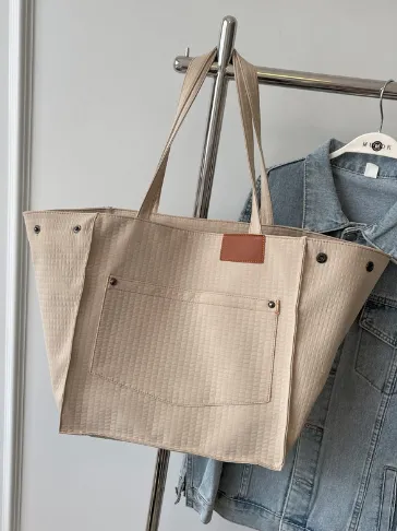 Artistic Large Capacity Canvas Bag