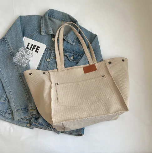 Artistic Large Capacity Canvas Bag