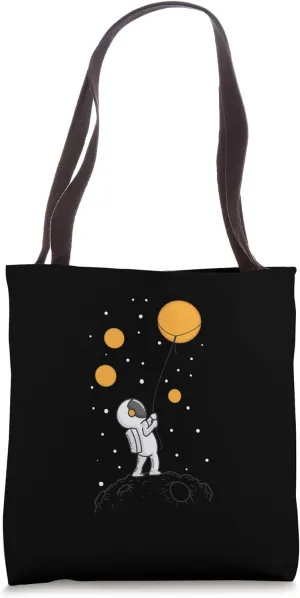 Astronaut in distant Space Tote Bag