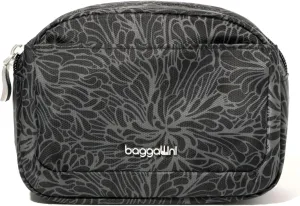 Baggallini Women's Cosmetic Pocket-Lightweight Bag-Travel Essentials Makeup Organizer Mini