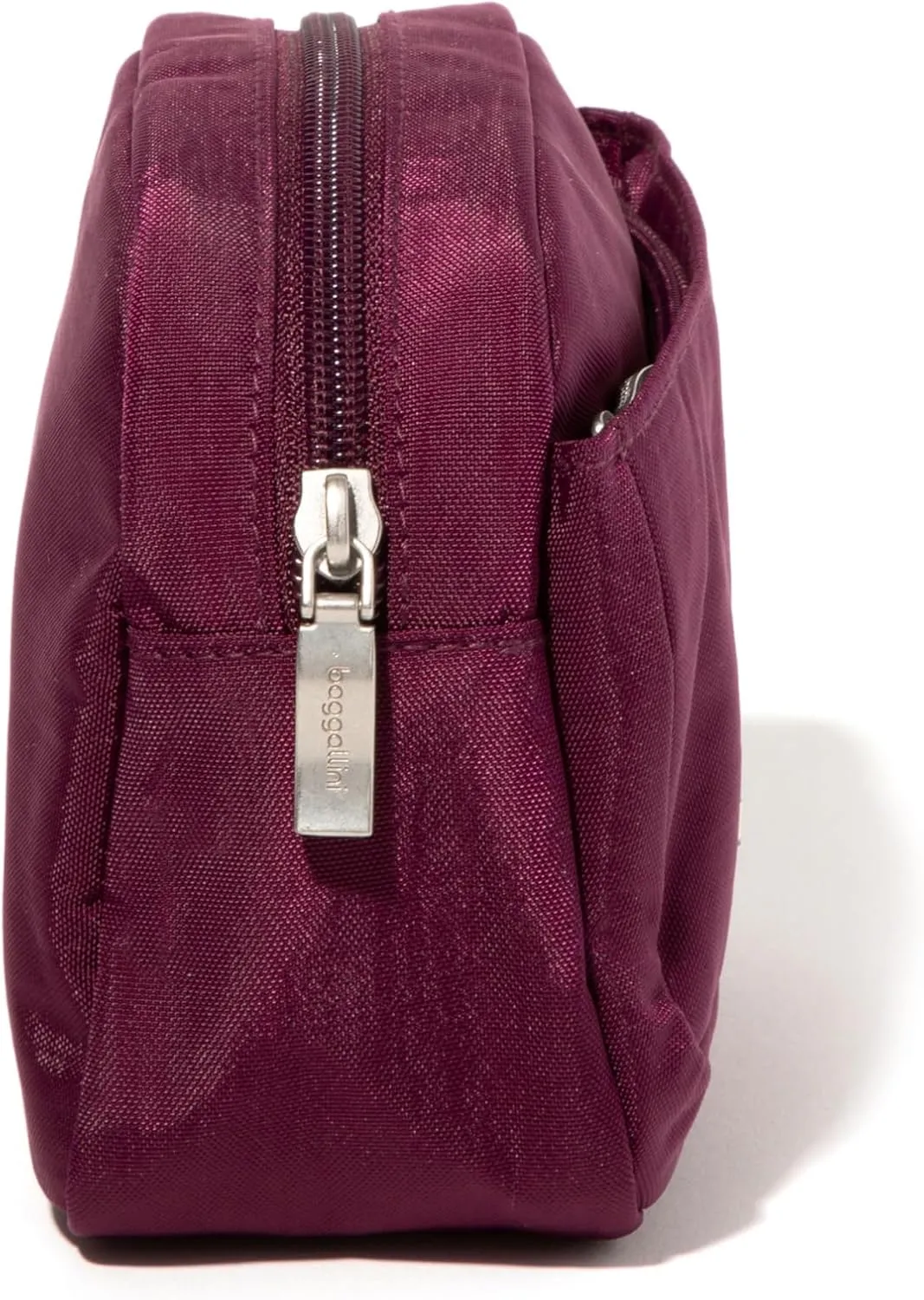 Baggallini Women's Cosmetic Pocket-Lightweight Bag-Travel Essentials Makeup Organizer Mini