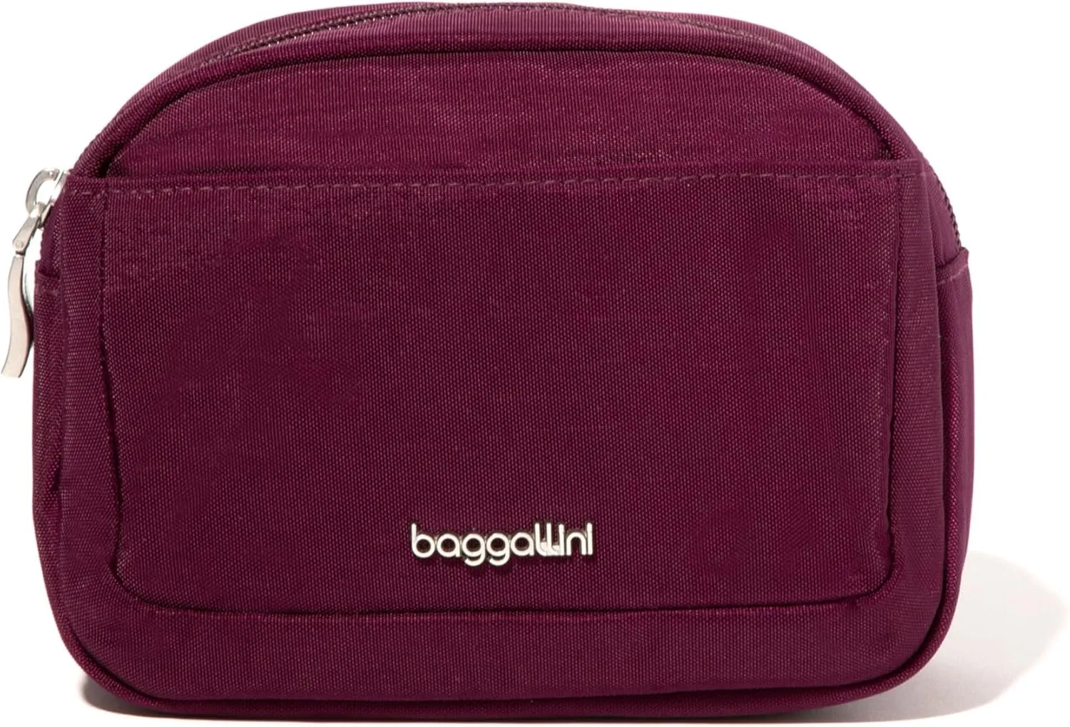Baggallini Women's Cosmetic Pocket-Lightweight Bag-Travel Essentials Makeup Organizer Mini