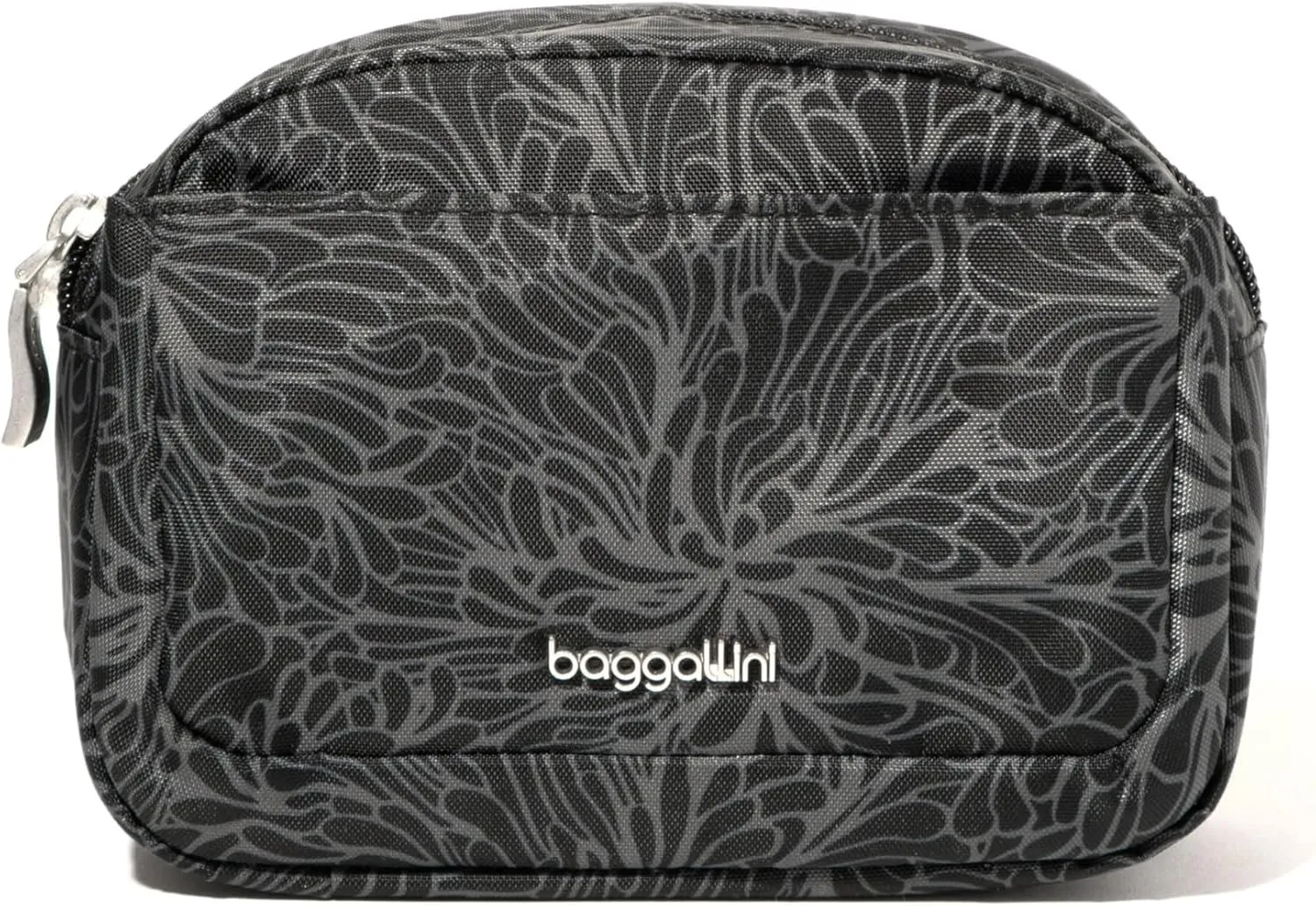 Baggallini Women's Cosmetic Pocket-Lightweight Bag-Travel Essentials Makeup Organizer Mini