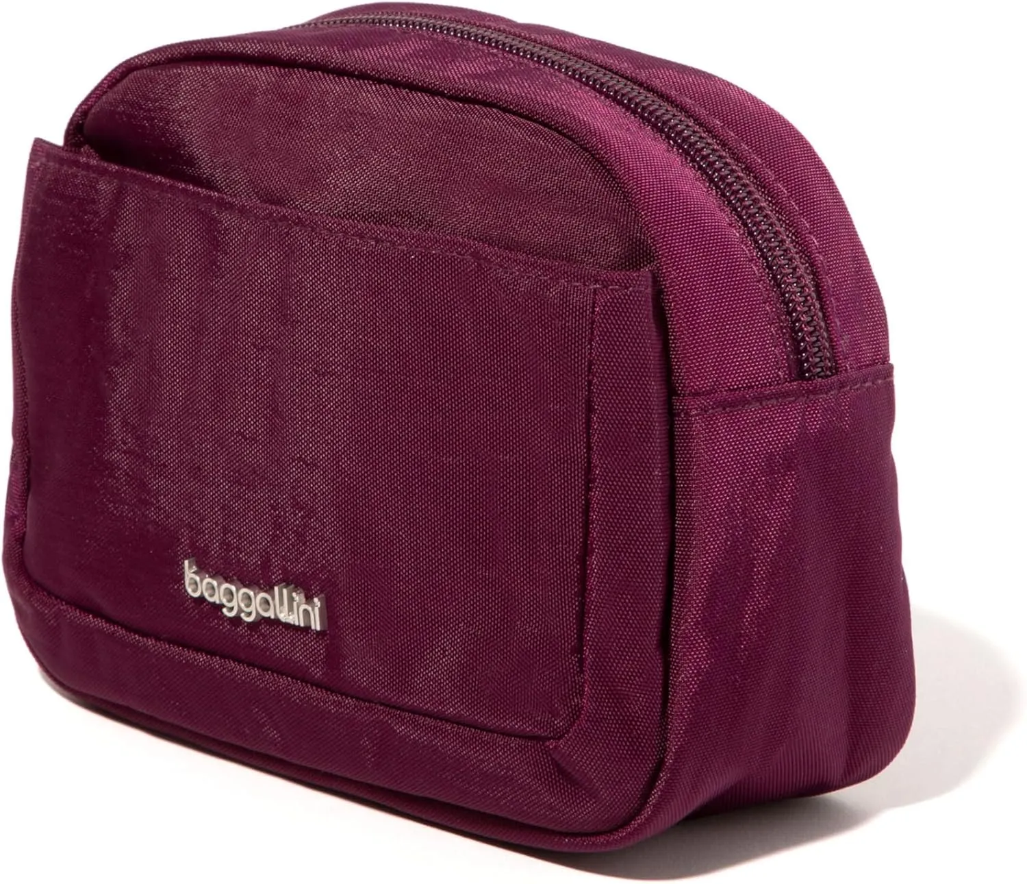 Baggallini Women's Cosmetic Pocket-Lightweight Bag-Travel Essentials Makeup Organizer Mini