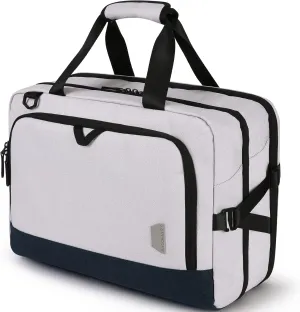 BAGSMART Weekend Bag, Travel Duffle Bag Expandable Overnight Bag Anti-Theft Carry Bag with Shoe Pocket (Grey)