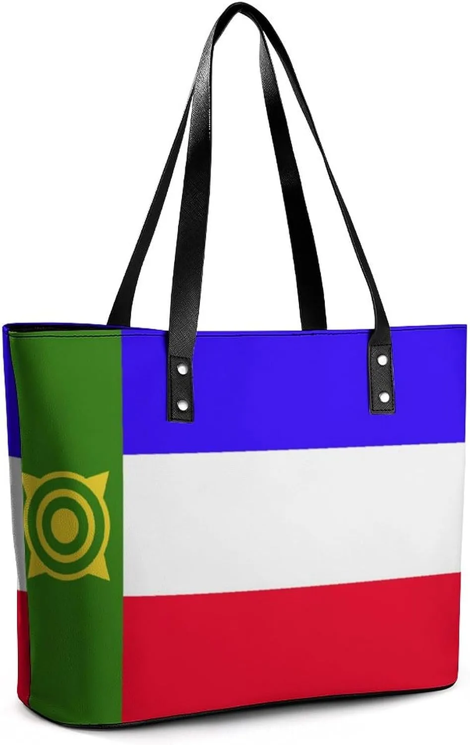 Bahrain Flag Fashionable Handbag Women Large Leather Tote Great for Travel