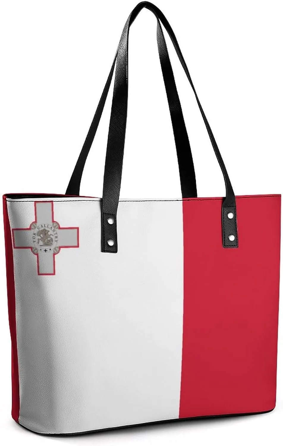 Bahrain Flag Fashionable Handbag Women Large Leather Tote Great for Travel