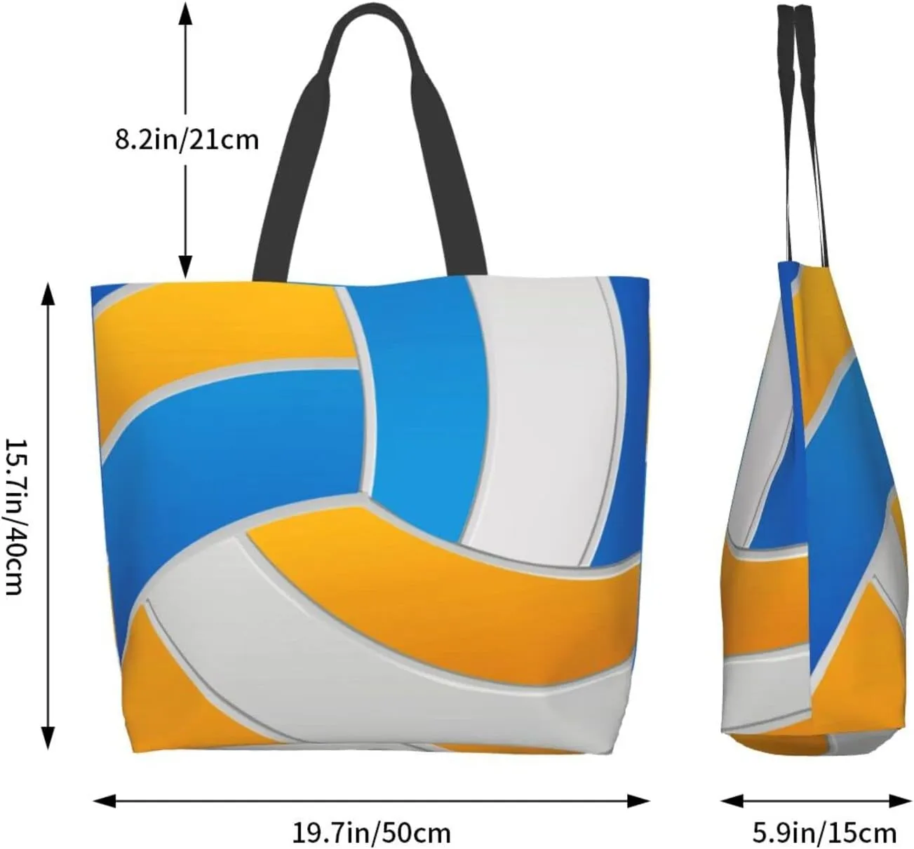Baseball Tote Bag - Handbag, Shopping and Travel Bag for Sports Mom - Gifts for Women