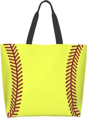 Baseball Tote Bag - Handbag, Shopping and Travel Bag for Sports Mom - Gifts for Women