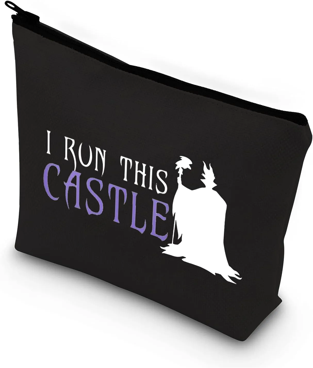 BDPWSS Villain Makeup Bag I Run This Castle Cosmetic Bag For Bad Princess Fans Gift (run this castle bl)