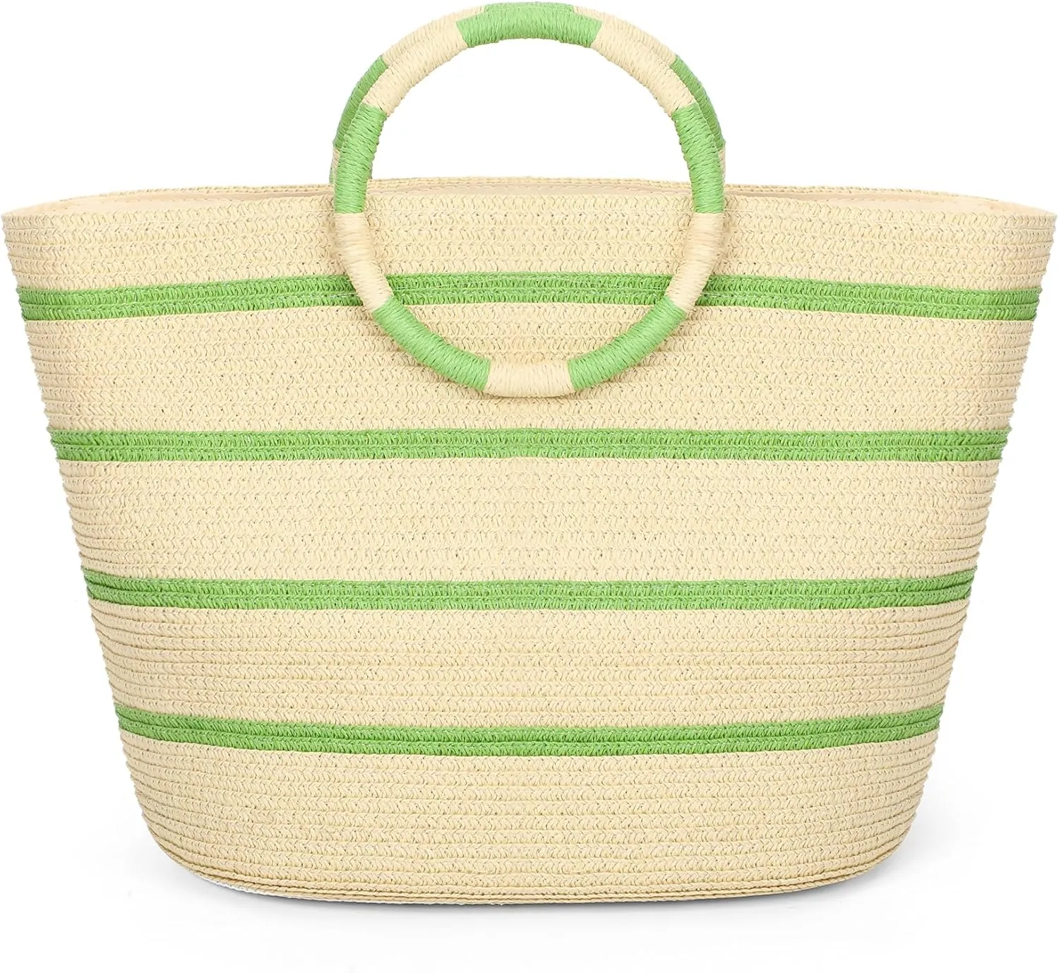 Beach Bags for Women Straw Tote Bag Summer Beach Bag Large Woven Straw Bag for Beach Vacation Holiday