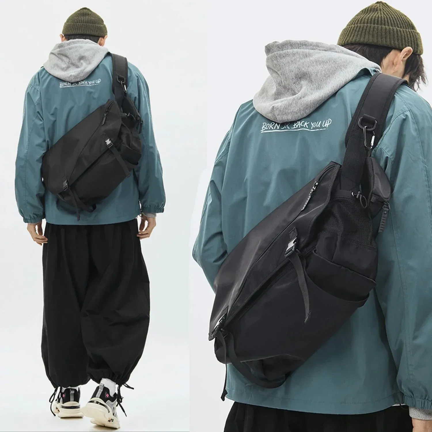 Beckham | Waterproof Crossbody Messenger Travel Bag