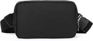 Belt Bag for Women Men Fanny Pack Crossbody with Adjustable Strap Waist Bag for Running Hiking by Amxnx