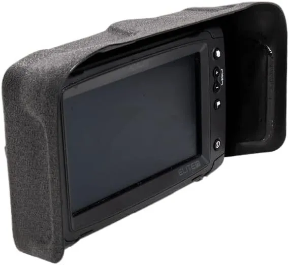 BerleyPro Visor Compatible with Lowrance HDS Pro, Live, Carbon, Elite FS, Hook Reveal, Hook2 and More. Anti-Glare Sun Shade and Screen Protector for Lowrance Fish Finder and GPS Units