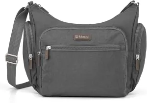 Biaggi Flexmates Convertible Crossbody | Lightweight RFID Blocking Crossbody for Travel, College, Weekend