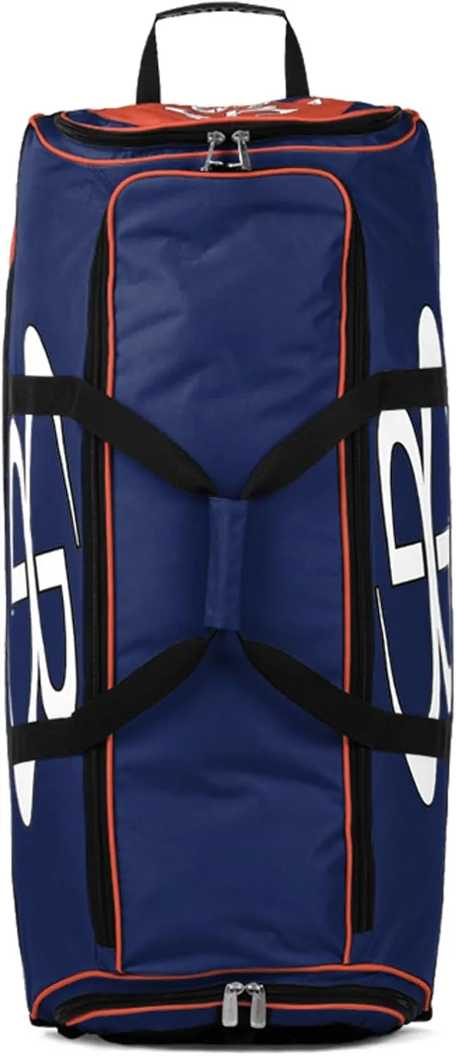 Boombah Brute Rolling Bat Bag - 35" x 15" x 12-1/2" - Multiple Color Options - Holds 4 Bats and Room for Gear - Wheeled Bag
