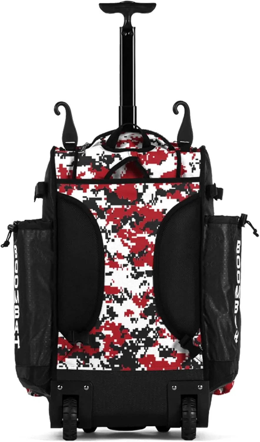 Boombah Superpack Hybrid Rolling Bat Bag Digital Camo - Multiple Colors - Wheeled & Backpack Version