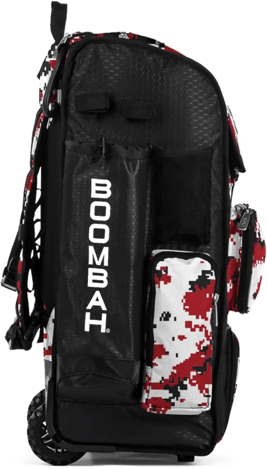 Boombah Superpack Hybrid Rolling Bat Bag Digital Camo - Multiple Colors - Wheeled & Backpack Version