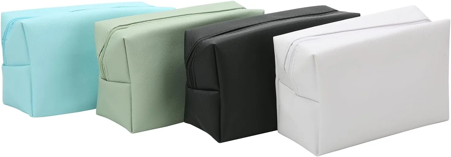 Bridesmaid Proposal Gifts Letter Cosmetic makeup bag bulk for Wedding Party Favors Bachelorette party decorations Toiletry Organizer Bag Makeup Case Gift (6, sage green)