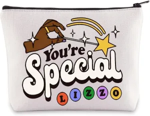 BWWKTOP Singer Fans Cosmetic Makeup Bag Song Lyric Inspired Gifts You're Special Zipper Pouch Bag Singer Merchandise (You're Special)