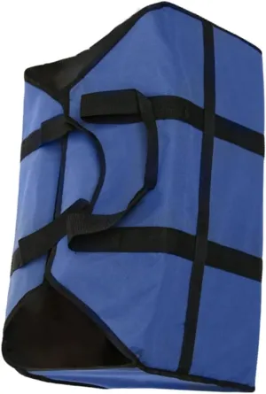 Cabilock Firewood Carrying Bag Double Handles Firewood Storage Bag Firewood Pouch Enclosed Design