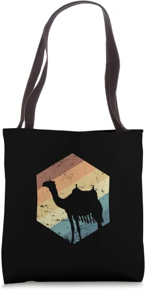 Camel Dromedary Caravan Humps Desert Tote Bag